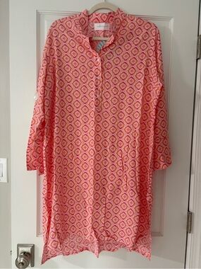 NWT Walker & Wade Day Tripper Dress - Orange and Pink XL